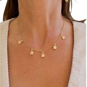 Invicta Gold Star Pendant Necklace